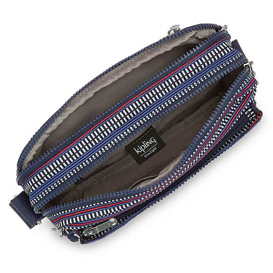 Kipling Abanu Medium Printed Crossbodytassen Blauw | België 2193GS